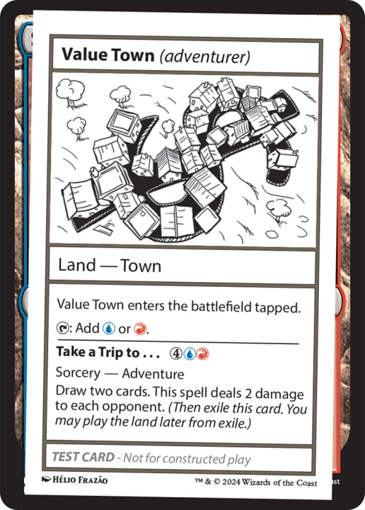 Value Town // Take a Trip to... in the group Magic the Gathering / Sets / Mystery Booster 2 at Proxyprinters.com (97509)