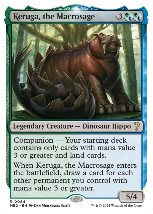 Keruga, the Macrosage in the group Magic the Gathering / Sets / Mystery Booster 2 at Proxyprinters.com (97523)