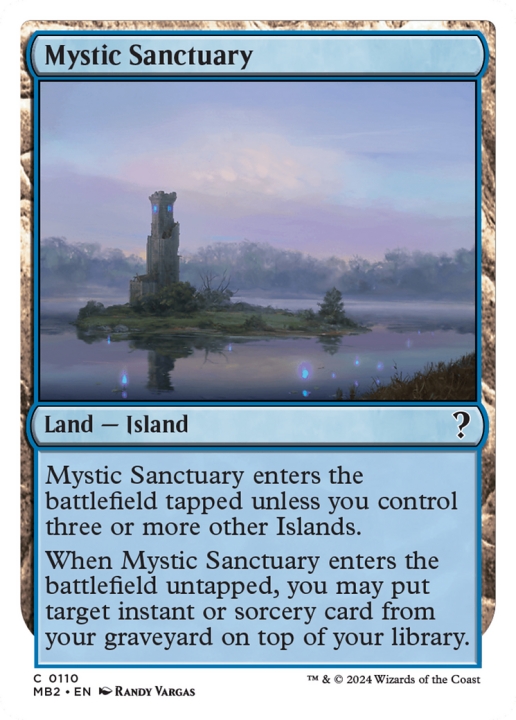 Mystic Sanctuary in the group Magic the Gathering / Sets / Mystery Booster 2 at Proxyprinters.com (97524)