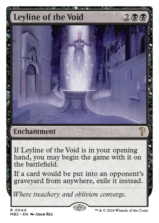 Leyline of the Void in the group Magic the Gathering / Sets / Mystery Booster 2 at Proxyprinters.com (97535)