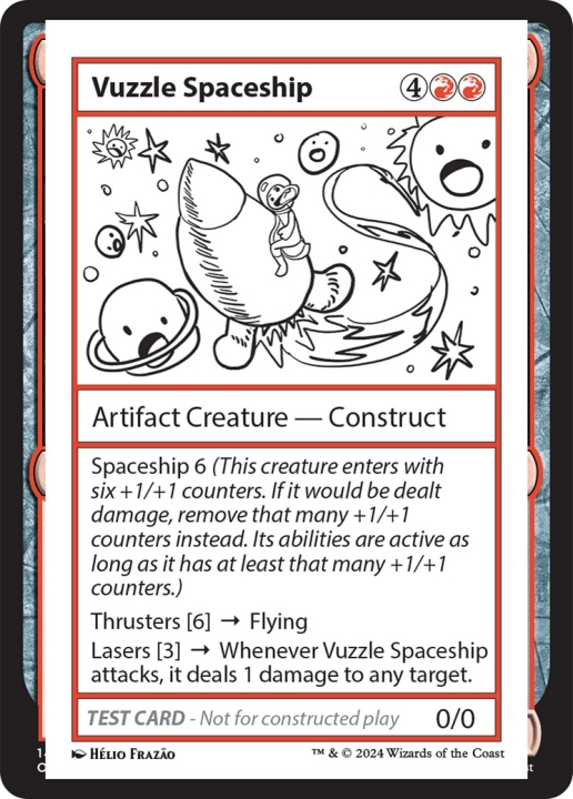 Vuzzle Spaceship in the group Magic the Gathering / Sets / Mystery Booster 2 at Proxyprinters.com (97542)