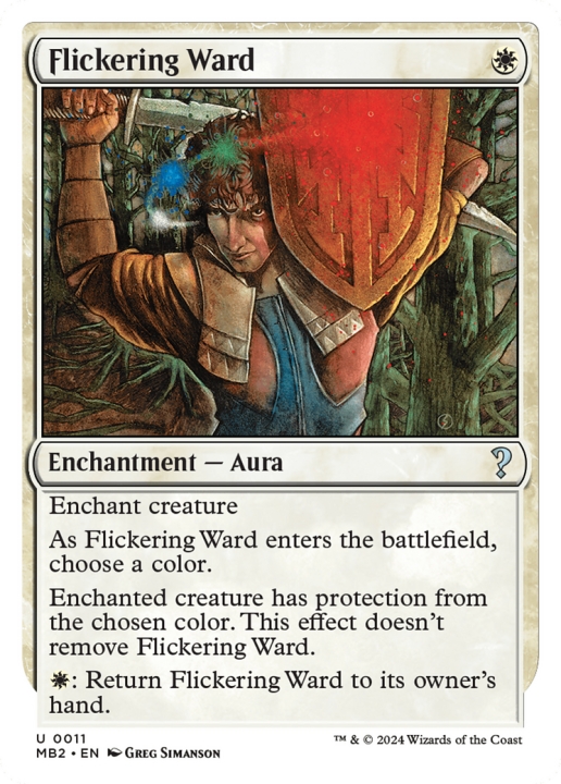 Flickering Ward in the group Magic the Gathering / Sets / Mystery Booster 2 at Proxyprinters.com (97547)