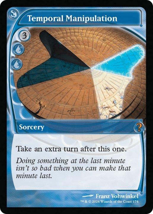 Temporal Manipulation in the group Magic the Gathering / Sets / Mystery Booster 2 at Proxyprinters.com (97553)