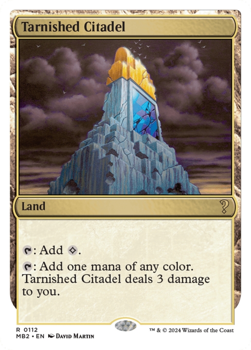 Tarnished Citadel in the group Magic the Gathering / Sets / Mystery Booster 2 at Proxyprinters.com (97554)