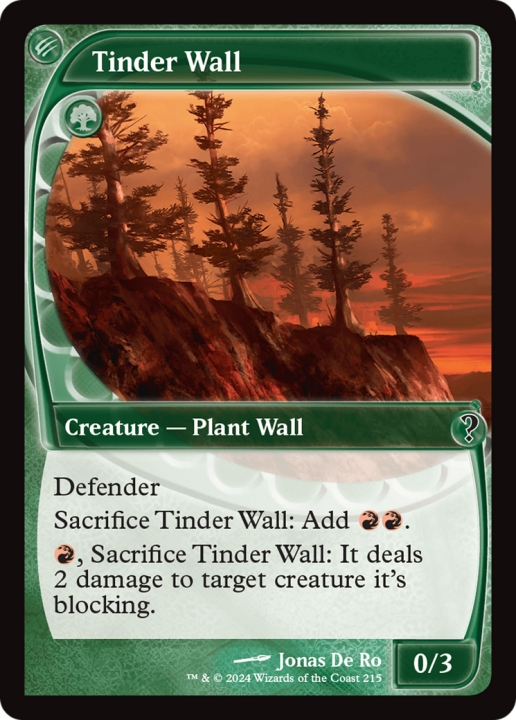 Tinder Wall in the group Magic the Gathering / Sets / Mystery Booster 2 at Proxyprinters.com (97557)