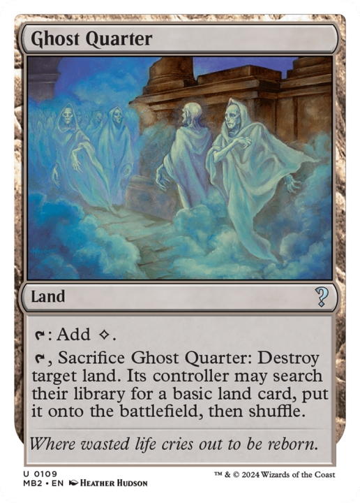 Ghost Quarter in the group Magic the Gathering / Sets / Mystery Booster 2 at Proxyprinters.com (97567)