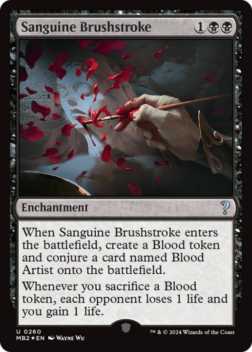 Sanguine Brushstroke in the group Magic the Gathering / Sets / Mystery Booster 2 at Proxyprinters.com (97574)