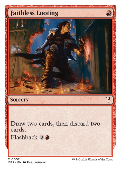 Faithless Looting in the group Magic the Gathering / Sets / Mystery Booster 2 at Proxyprinters.com (97582)