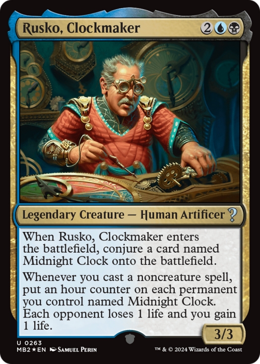 Rusko, Clockmaker in the group Magic the Gathering / Sets / Mystery Booster 2 at Proxyprinters.com (97589)