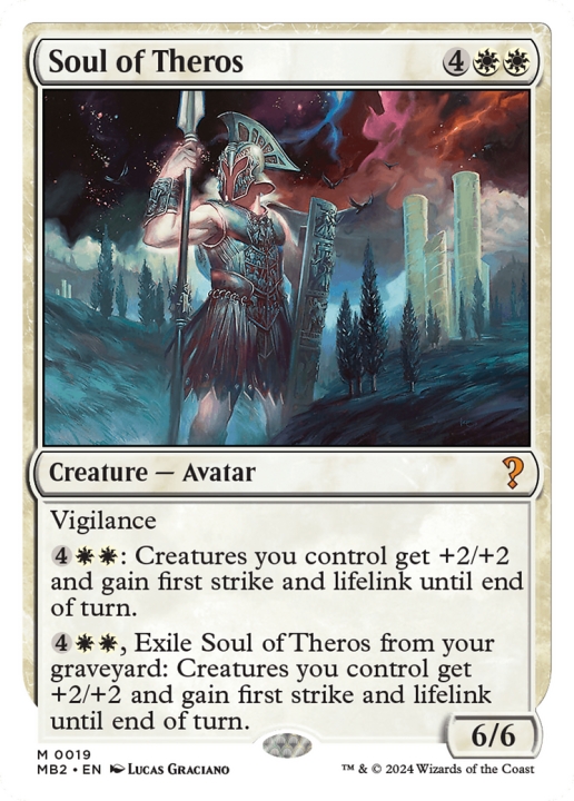 Soul of Theros in the group Magic the Gathering / Sets / Mystery Booster 2 at Proxyprinters.com (97601)