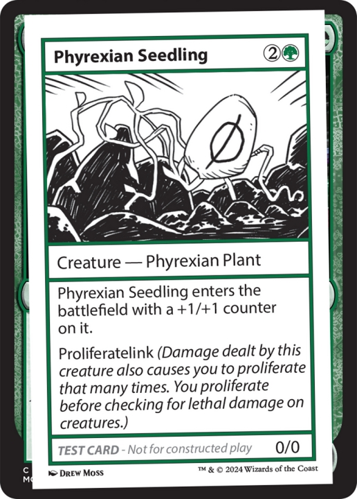 Phyrexian Seedling in the group Magic the Gathering / Sets / Mystery Booster 2 at Proxyprinters.com (97605)