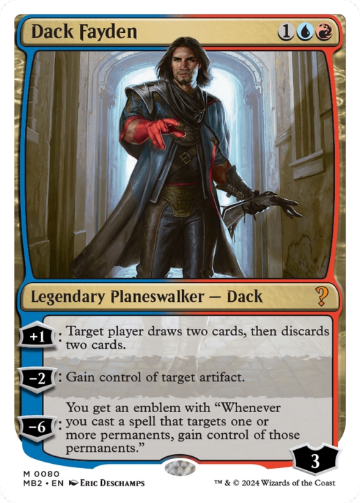 Dack Fayden in the group Magic the Gathering / Sets / Mystery Booster 2 at Proxyprinters.com (97628)