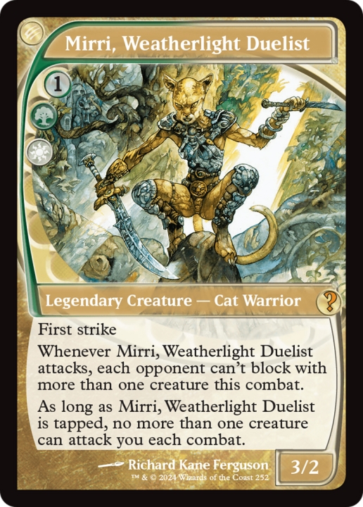 Mirri, Weatherlight Duelist in the group Magic the Gathering / Sets / Mystery Booster 2 at Proxyprinters.com (97636)