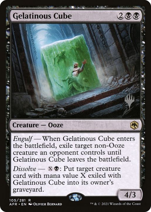 Gelatinous Cube in the group Magic the Gathering / Sets / Adventures in the Forgotten Realms Promos at Proxyprinters.com (9764)