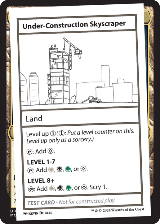 Under-Construction Skyscraper in the group Magic the Gathering / Sets / Mystery Booster 2 at Proxyprinters.com (97661)