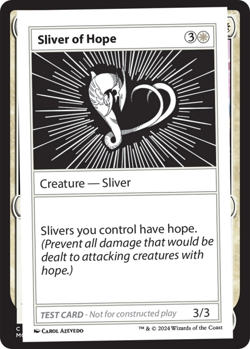 Sliver of Hope in the group Magic the Gathering / Sets / Mystery Booster 2 at Proxyprinters.com (97664)