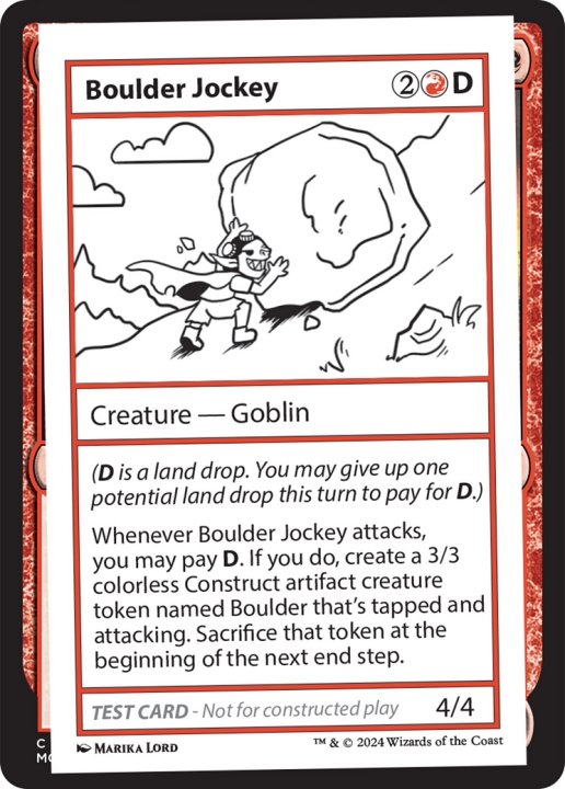 Boulder Jockey in the group Magic the Gathering / Sets / Mystery Booster 2 at Proxyprinters.com (97673)