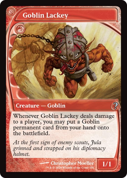 Goblin Lackey in the group Magic the Gathering / Sets / Mystery Booster 2 at Proxyprinters.com (97674)