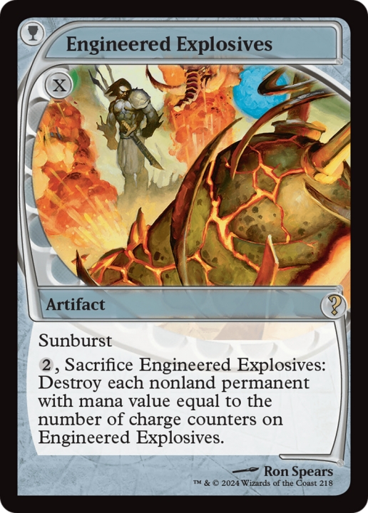 Engineered Explosives in the group Magic the Gathering / Sets / Mystery Booster 2 at Proxyprinters.com (97683)