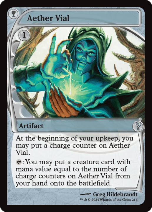 Aether Vial in the group Magic the Gathering / Sets / Mystery Booster 2 at Proxyprinters.com (97687)