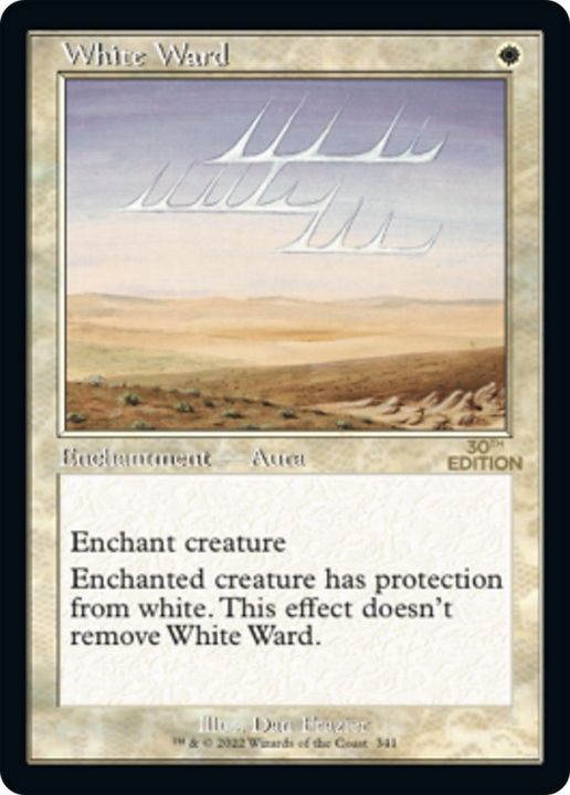 White Ward in the group Magic the Gathering / Types / Colors / White at Proxyprinters.com (9772)