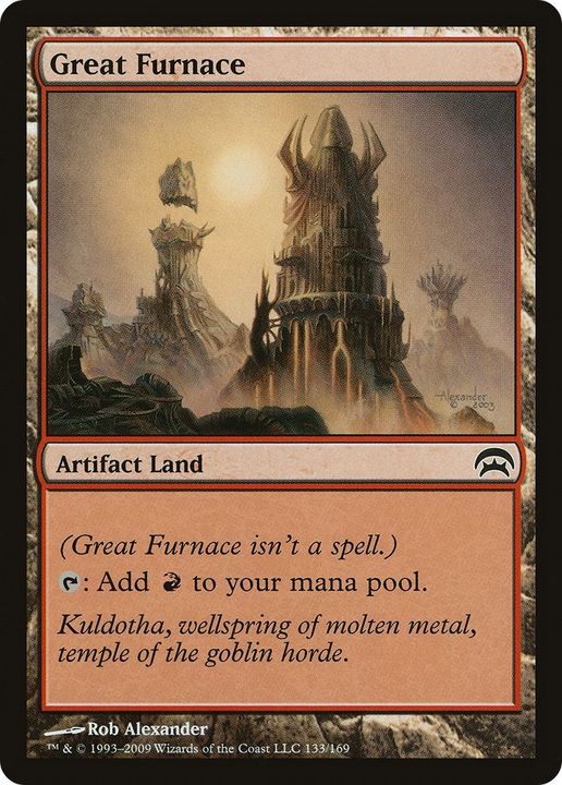 Great Furnace in the group Magic the Gathering / Types / Colors / Colorless at Proxyprinters.com (9792)