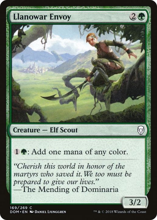 Llanowar Envoy in the group Magic the Gathering / Types / Creatures / Elf at Proxyprinters.com (9793)