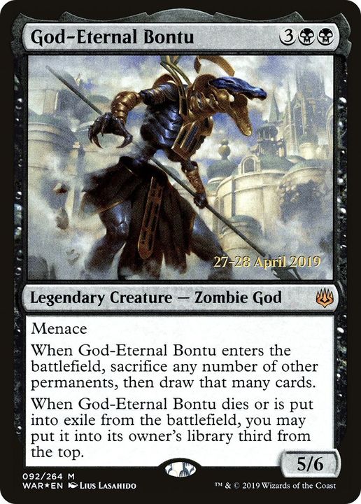 God-Eternal Bontu in the group Magic the Gathering / Types / Creatures / Zombie at Proxyprinters.com (9804)