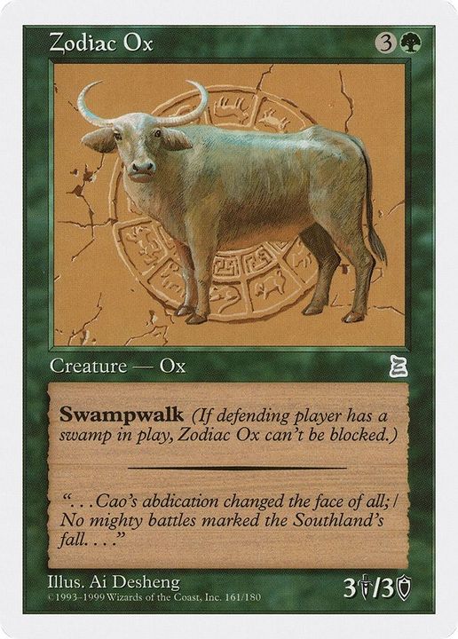 Zodiac Ox in the group Singles at Proxyprinters.com (9806)