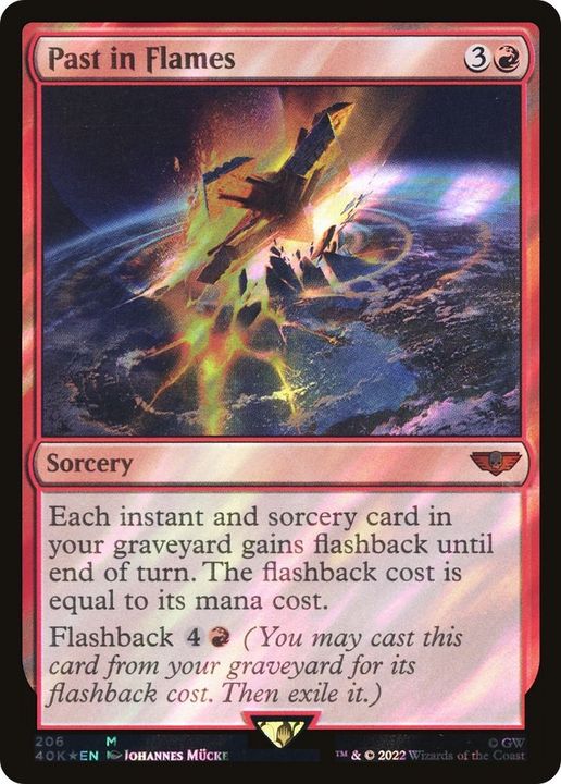 Past in Flames in the group Magic the Gathering / Types / Colors / Red at Proxyprinters.com (9807)