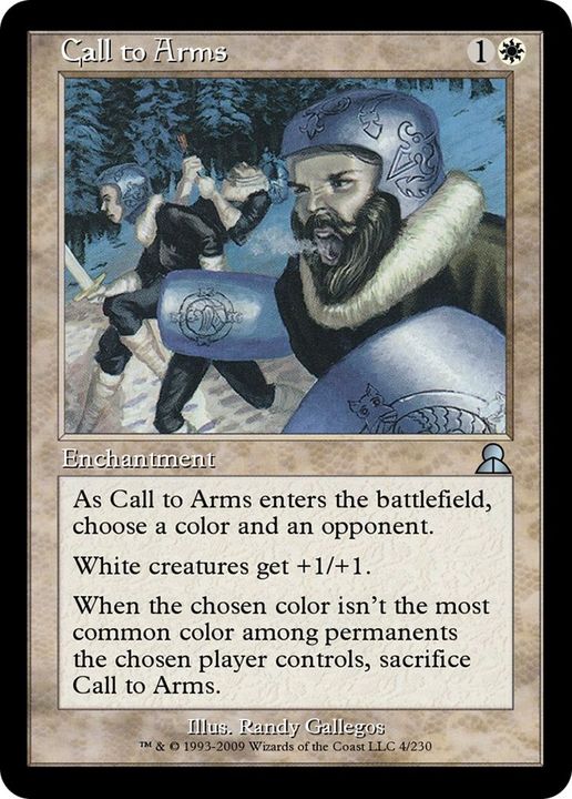 Call to Arms in the group Magic the Gathering / Sets / Mercadian Masques Promos at Proxyprinters.com (9812)