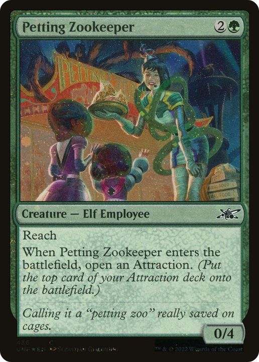 Petting Zookeeper in the group Magic the Gathering / Types / Creatures / Elf at Proxyprinters.com (9825)