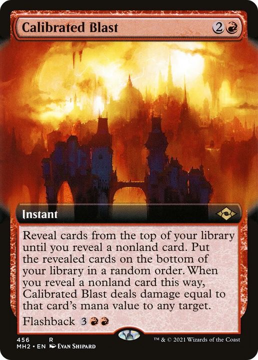 Calibrated Blast in the group Magic the Gathering / Types / Colors / Red at Proxyprinters.com (9827)