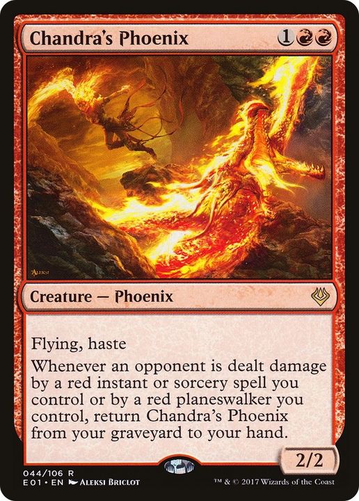 Chandra's Phoenix in the group Magic the Gathering / Types / Colors / Red at Proxyprinters.com (9853)