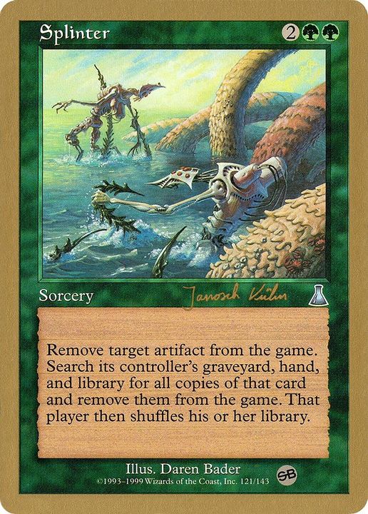 Splinter in the group Magic the Gathering / Types / Colors / Green at Proxyprinters.com (9862)