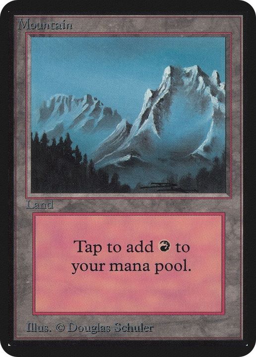 Mountain in the group Magic the Gathering / Sets / Limited Edition Alpha at Proxyprinters.com (9865)