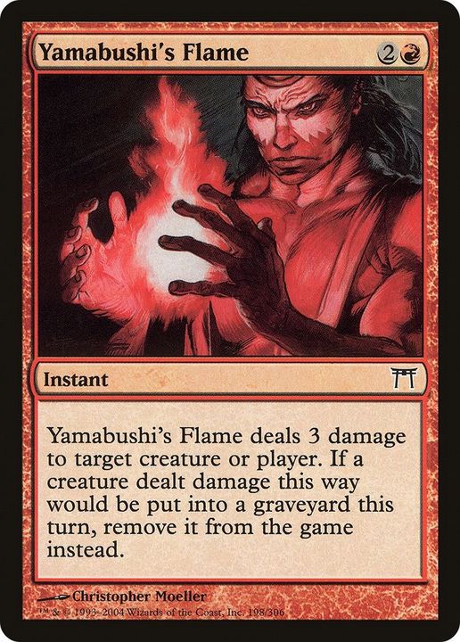 Yamabushi's Flame in the group Magic the Gathering / Sets / Champions of Kamigawa at Proxyprinters.com (9878)