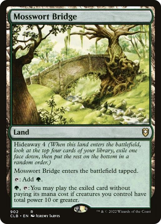 Mosswort Bridge in the group Magic the Gathering / Sets / Commander Legends: Battle for Baldur's Gate at Proxyprinters.com (9879)