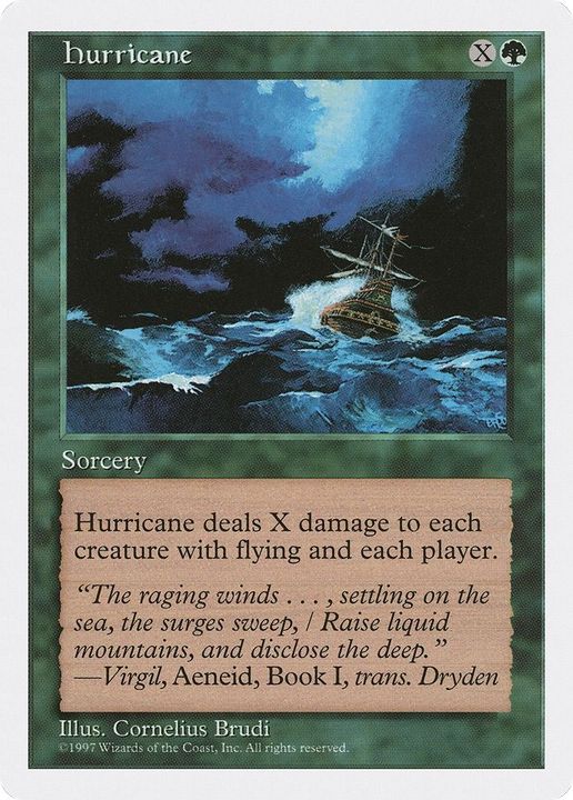 Hurricane in the group Magic the Gathering / Sets / Fifth Edition at Proxyprinters.com (9885)