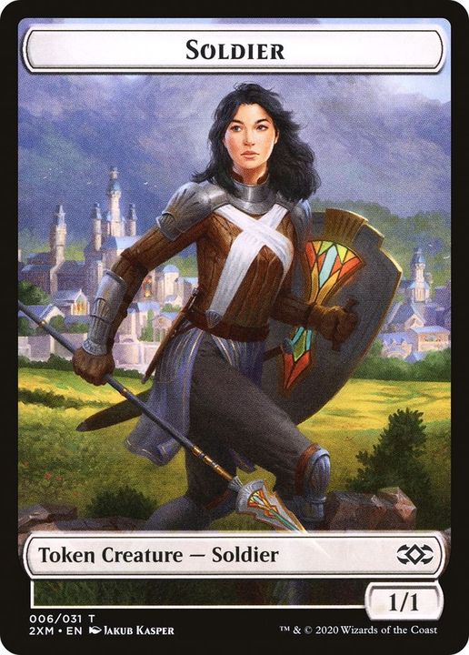 Soldier in the group Magic the Gathering / Types / Colors / White at Proxyprinters.com (9886)