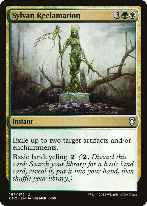 Sylvan Reclamation in the group Magic the Gathering / Sets / Commander Anthology Volume II at Proxyprinters.com (989)