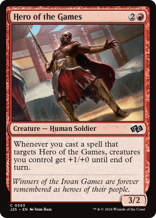 Hero of the Games in the group Magic the Gathering / Sets / Foundations Jumpstart at Proxyprinters.com (99139)