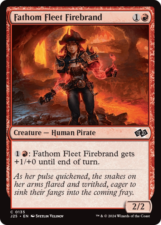 Fathom Fleet Firebrand in the group Magic the Gathering / Sets / Foundations Jumpstart at Proxyprinters.com (99150)