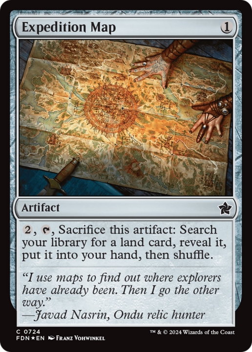 Expedition Map in the group Magic the Gathering / Sets / Foundations at Proxyprinters.com (99176)