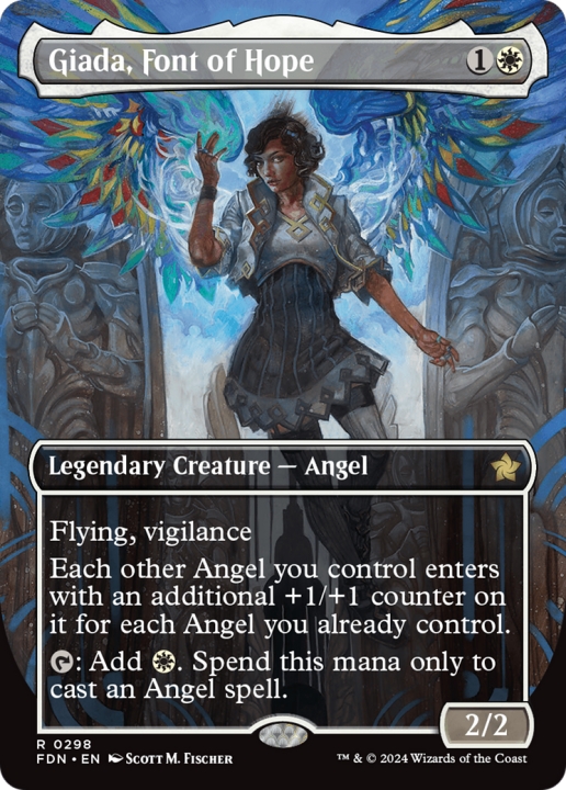 Giada, Font of Hope in the group Magic the Gathering / Types / Colors / White at Proxyprinters.com (99186)