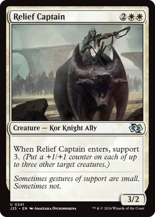 Relief Captain in the group Magic the Gathering / Types / Colors / White at Proxyprinters.com (99188)