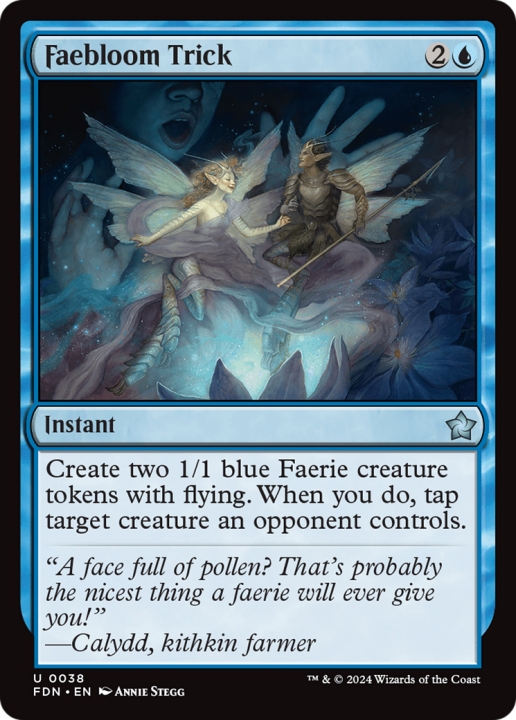 Faebloom Trick in the group Magic the Gathering / Types / Colors / Blue at Proxyprinters.com (99193)