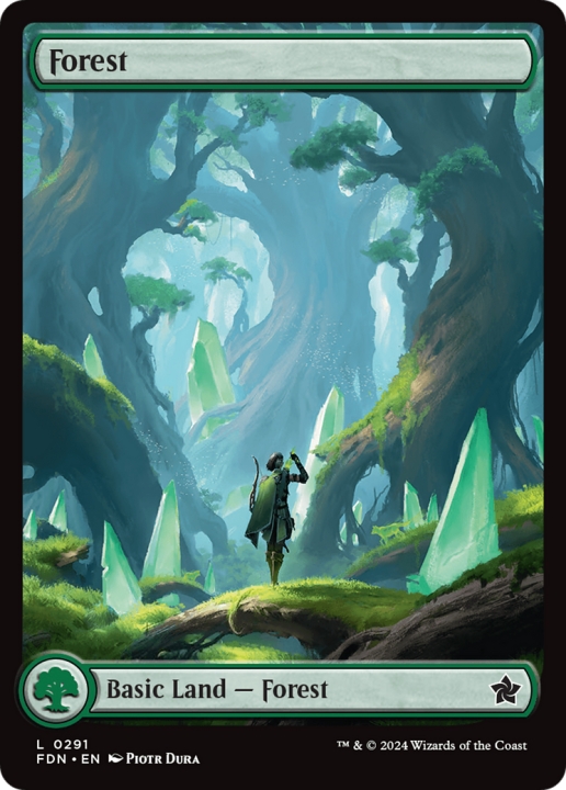 Forest in the group Magic the Gathering / Types / Land / Forest at Proxyprinters.com (99215)