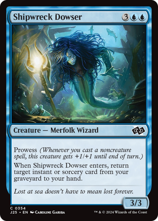 Shipwreck Dowser in the group Magic the Gathering / Types / Creatures / Wizard at Proxyprinters.com (99235)