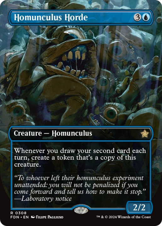 Homunculus Horde in the group Magic the Gathering / Sets / Foundations at Proxyprinters.com (99243)